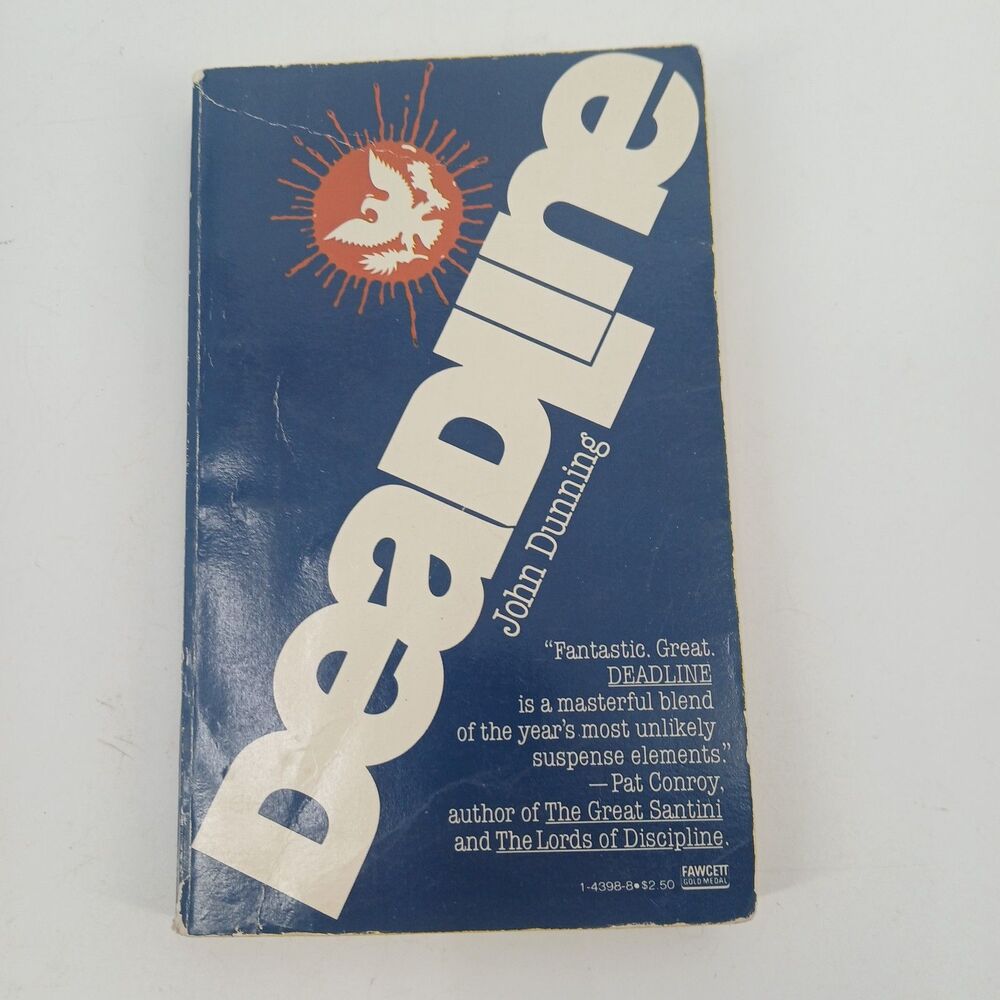 Deadline by Sandra Brown Vintage 1991 Paperback Thriller Fiction Novel
